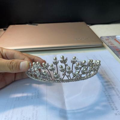 China High Quality Bridal Crown Zircon Queen Crown Bridal Tiaras for sale