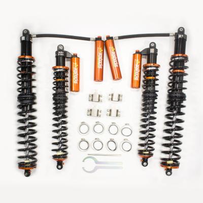 China OEM 4x4 Rainforest Racing Double Shock Coil Over Shock Absorber Fit Suspension Damper Set Standard Size for sale