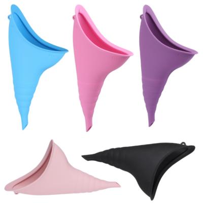 China Modern Custom Female Silicone She Ace Pee Standing Up Reusable She Ace Pee Funnel Urinal Portable Urine Cup For Camping Rise for sale