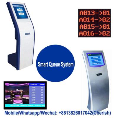 China Web Based Bank Wireless Waiting Token Number Queue Management System for sale