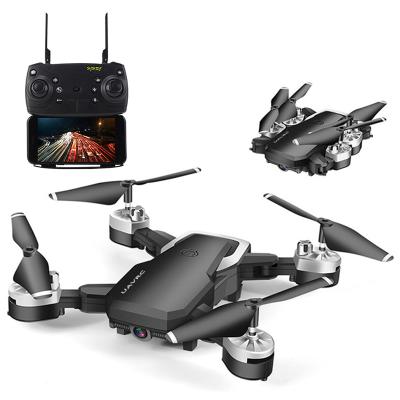 China 2022 Hot Sale Headless Mode 2.4G RC 4K HD Camera Drones WIFI Controlled Fixed Altitude Foldable Quadcopter Drone Toy for sale