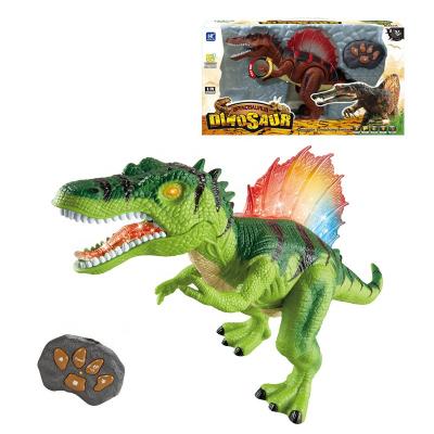 China With 1 Toy Set Voice Rc Walking Electric Remote Control Dinosaur r4s Rcm Simulation Animal Light New Green Light Model Juguetes De Plastic for sale