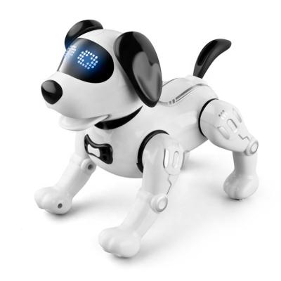 China Toy Electronic Pets Intelligent Induction Interactive Program Battery Powered Handstand Lift Touch Sensor AI Robot Dog With Music for sale