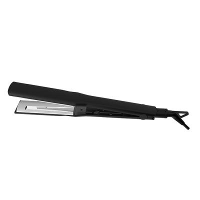 China Wholesale Professional Household Titanium Flat Iron Custom Flat Irons With Private Label Machine Hair Straightener for sale