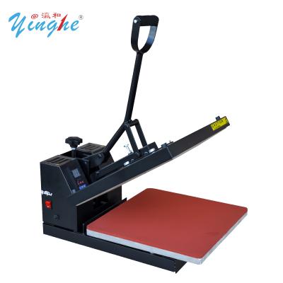 China Yinghe 38*38cm Flat PU Vinyl T-shirt Heat Press Transfer Stores Printing Shops Stores Printing Machine Shop Printing for sale