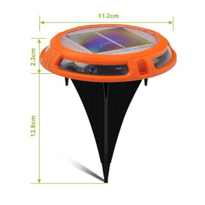 China New Design LANDSCAPE Solar Garden Disc Fill Light Waterproof Led Solar RGB Garden Light Outdoor Under Ground Lamp for sale