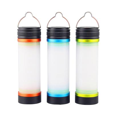 China Outdoor Camping Hiking Multifunctional Mini Flashlights Rechargeable LED Key Chain Emergency Light Walking Camping Flashlight With USB Cable for sale