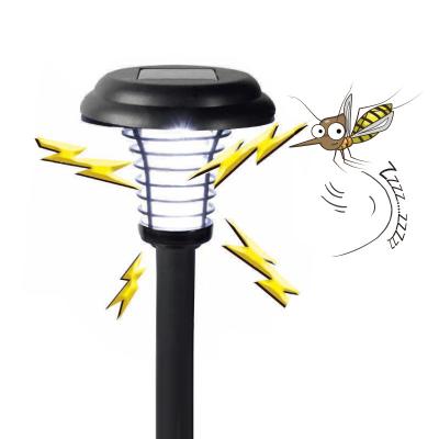 China Outdoor Patio Powered Garden Porch Zapper LED Lights Solar Stake Ground Mosquito Insect Pest Killer Lamp LED Garden Light for sale