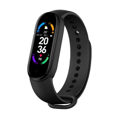 China Color Smart Screen Tracker Health Sleep Heart Rate Touch Screen Wristband M4 Waterproof Smart Watch for sale