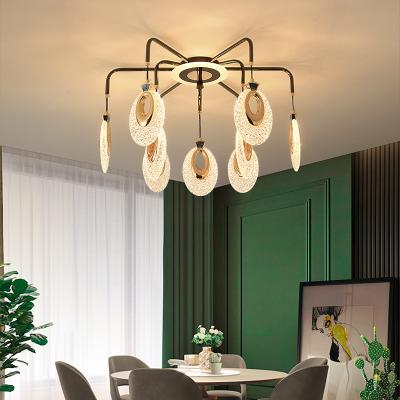 China Contemporary Modern Pendant Light European Modern Lighting Chandelier Decoration Cafe Restaurant Dining Room Ceiling Lamp European for sale