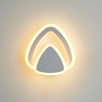 China Modern Modern LED Wall Light Down Light Fixture Acrylic Mount Lamp Home Room Bedroom Hotel Indoor Outdoor Decoration for sale