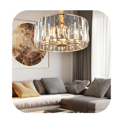 China Wholesale Modern Crystal Chandelier High Quality Metal Luxury Metal Bedroom Hotel Large Hanging Lamp Dining Room for sale