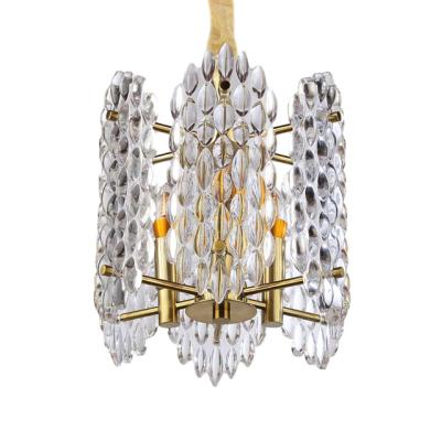 China Modern Interior Designer Decorative Industrial Metal Shade Hanging Lamp Fixture Chandelier Pendant Light for sale