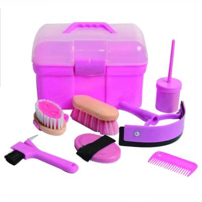 China Horse Bath Hair Grooming 2018 Cheap Horse Grooming Kit Horse Equipment Kits Supplies for sale