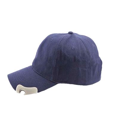 China JOINT Black To Mount On Baseball Hats With Stainless Steel Bottle Opener Curve Brim for sale