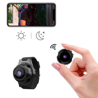 China 1080P Mini Camera Motion Detection WiFi Security Camera with Wrist Strap Night Vision Wireless Spy Camera Wireless Nanny for sale