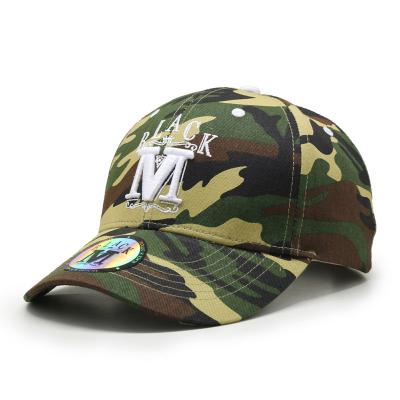 China JOINT Wholesale High Quality Outdoor Sports Hats Snap Free Camouflage Baseball Caps for sale