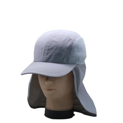 China Custom Logo Embroidered Polyester Outdoor Sun Protection Breathable Hiking Hats Hunting Travel Coat Fishing Hat for sale