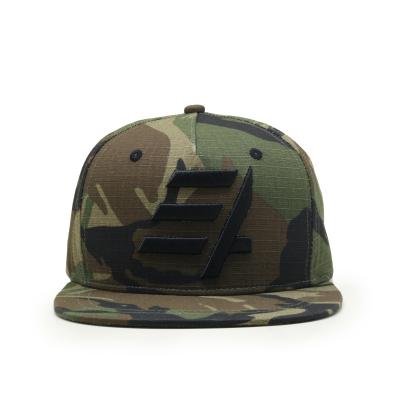 China COMMON Hat Custom Cheap Breathable Cotton Adult Snapback Camouflage Snapback Hat for sale