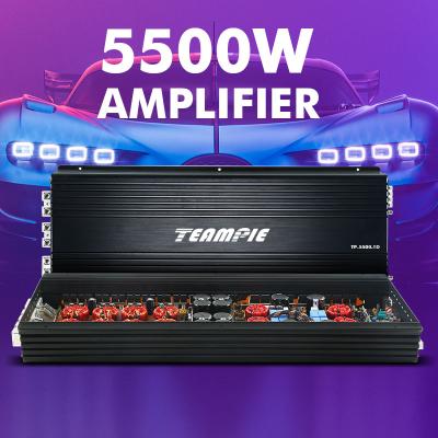 China High Power Car Amp 5500 Watt Car Amplifier 1 Channel Amplifier Car Monoblock Amplifier for sale