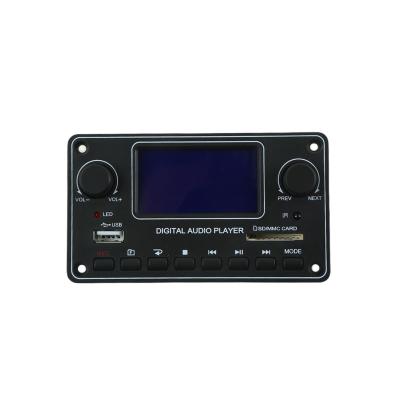 China The radio aux. TPM004C 12v USB Large LCD Display BT FM SD Card Works Mp3 Module With Large LCD Display for sale