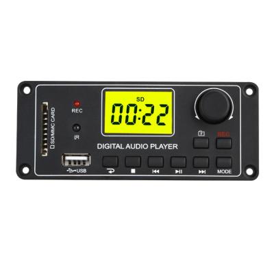 China Excellent TPM003a AUX board quality 64GB Digital mp3 player BT FM module. with segment LCD display for sale