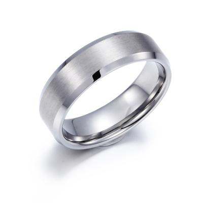 China 2018 FASHIONABLE tungsten Ring Polished Mens Wedding Band jewelry 8MM new arrivals for sale