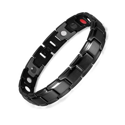 China Maintain 4 Healthy Classics In 1 Bio Magnetic Balance Bracelet Health Stainless Steel Jewelry Manufacturer China for sale