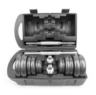 China Durable Customized Adjustable 20kg Dumbbell Sets 30kg Dumbbells Set Made In China for sale