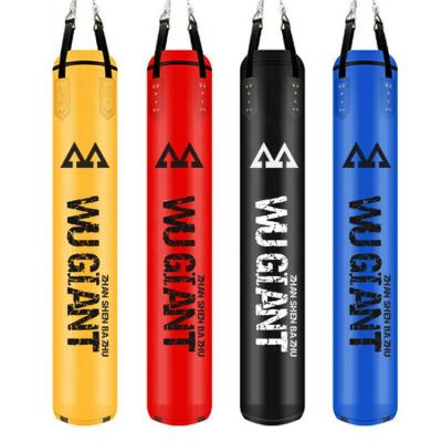 China PU Leather Kick Boxing Kick Sandbag Wholesale Weight Hanging Bag Heavy Weight Hanging Bags For Sale for sale