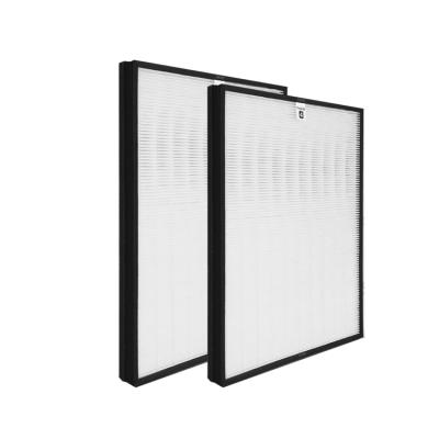 China Air Purifier Hepa Filter Replacement Panel Activated Carbon Hepa Air Inverter With High Efficiency for sale