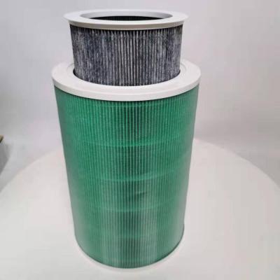 China Household MI Air Purifier Filter Spare Parts For MI Purifier1/2/Pro Green Color Activated Carbon Filter High Efficiency Air Filter for sale