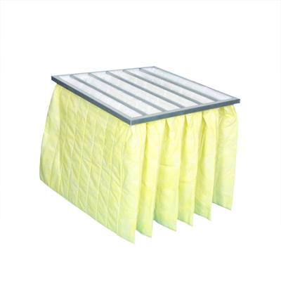 China Medium Hotels Air Conditioning Unit Bag Filters F9 Air Filter for sale