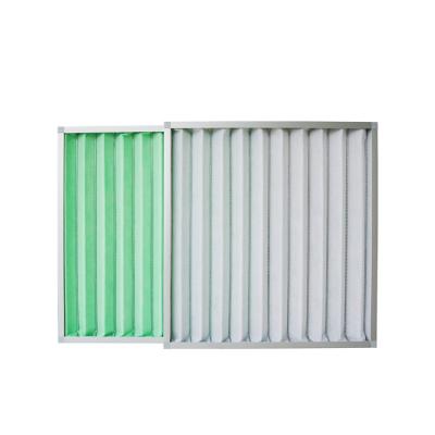 China Cleanroom Aluminum Frame Efficiency Dragon Skeleton Coarse G4 Air Cleaner Primary Pre Washable Filter for sale