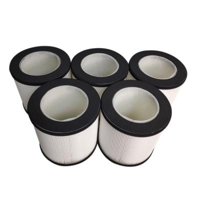 China Hot Sale High Quality Hotels Cylindrical Filter Elements Air Purifier Hepa Filter for sale