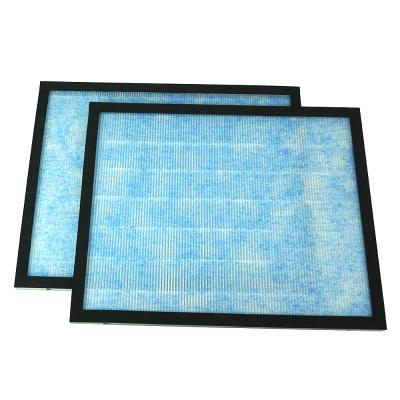 China China Factory Wholesale High Efficiency 0.3 Micron High Quality Factory Wholesale Aluminum Frame PP H13 Hepa Media Air Filter for sale