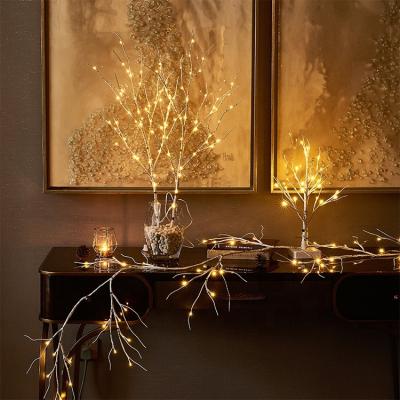 China 18in Tree Christmas Battery Lights Bedroom Decoration Tabletop Tree Lights Tabletop Tree for sale