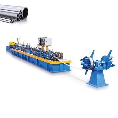 China Energy Supply Pipe High Efficiency ERW HF Welded Tube Mill Carbon Steel Pipe Making Machine for sale