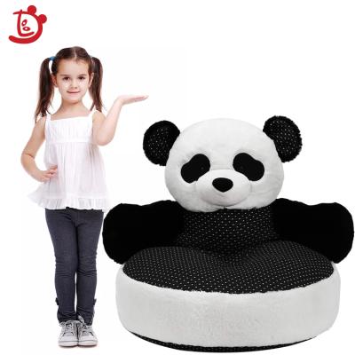 China Promotional Plush Toy Kids Gift Animal Shaped Soft Baby Sofa Chair Panda Animal Sofa Chair Cute Cartoon Stuffed Toy Plush for sale