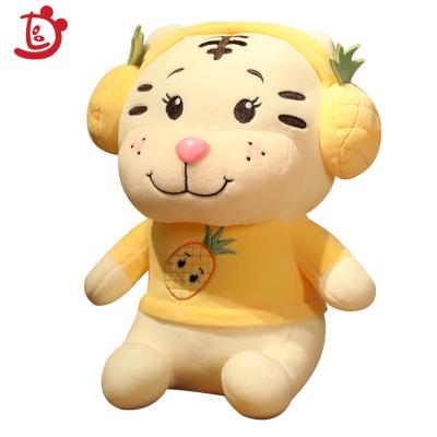 China Wholesale Custom ODM High Quality Cute Sitting Doll Tiger Soft Stuffed Jungle Animal Amazone OEM Plush Toy For Kids Plush Toys for sale