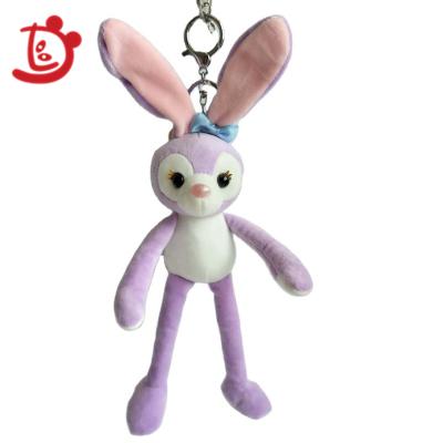 China T-122 Mini Common Plush Rabbit 6cm Little Plush Toy Doll Hair Accessories Decor Stuffed Key Chain for sale