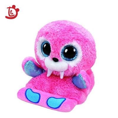 China Toy Creative Popular Promotion Cartoon Animal Shape Ty Watches Toys Mobile Phone Support Plush Phone Holder for sale