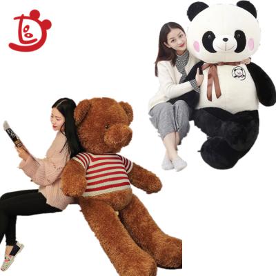 China T-88 Large Size Cuddly Plush Brown Bear Best Animals Stuffed Panda Plush Toy For Sale Custom Made Soft for sale