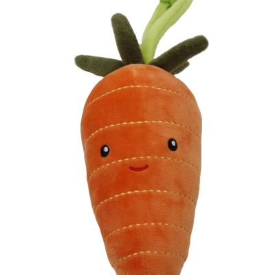 China Musical Toy Hot Sale Stuffed Vegetables Toy Carrots Plush Toys Valentine's Day Gift Carrot Siamese Soft Dolls Lovely for sale