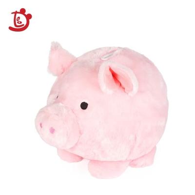 China High Quality Custom Plush Pig Plush Coin Bank for sale