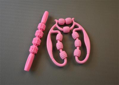 China Customized 9-Wheel Handheld Muscle Roller for Rolling Hand Massager, Ideal for Legs for sale