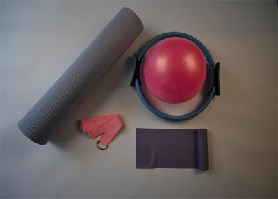 China Conjunto de exercícios de Pilates de borracha plástica - Kit de 5 peças para exercícios abrangentes de pilates reformador à venda