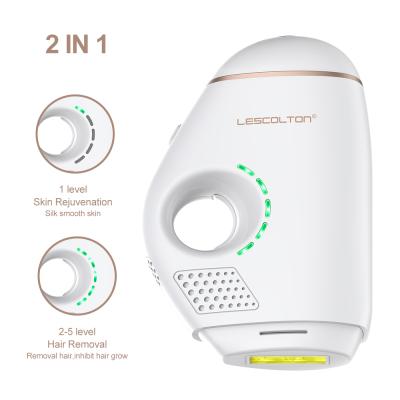 China Home Hair Removal Newest LESCOLTON t019i Mini Portable Permanent Laser Epilator IPL Hair Removal Use for sale