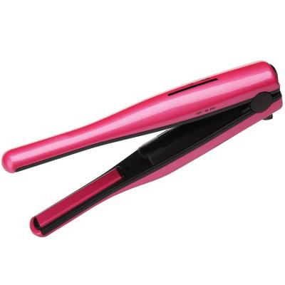 China Cordless Hair Staightener Customized Portable Cordless Mini Flat Iron Hair Curler Rechargeable Cordless Hair Straightener for sale