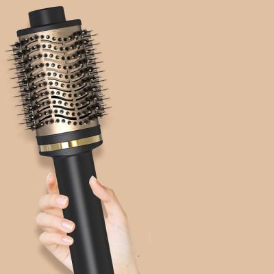 China 2021 New Electric 3 in 1 Airbrush 600W High Quality Electric Hot Air Rotating Hair Styler Brush for sale